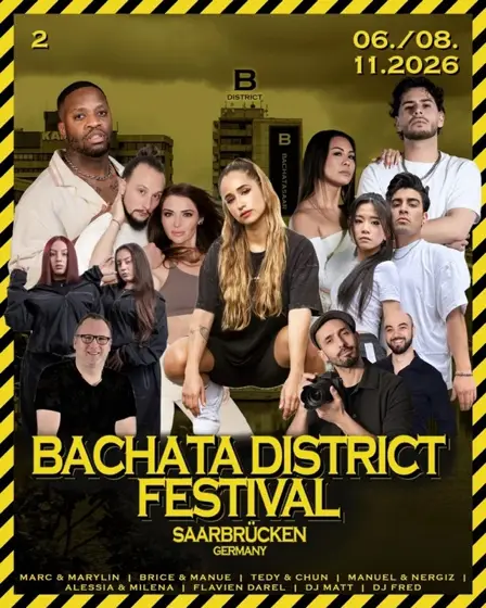 Bachata District Festival 2026 – Saarbrücken