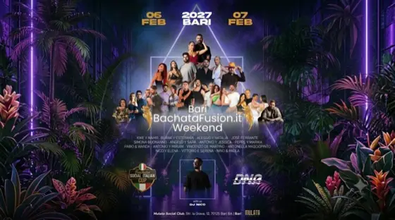 Bachatafusion Weekend Bari 2027 – Bari
