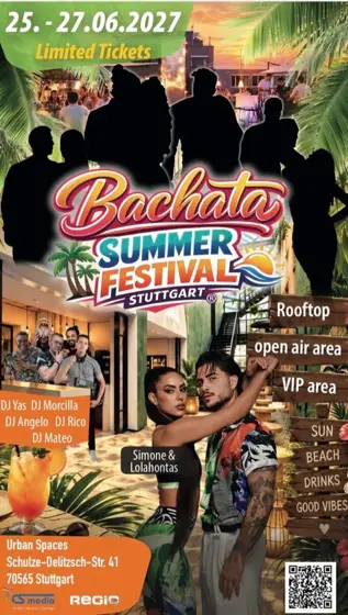 Bachatasummerfestival Stuttgart 2027 – Stuttgart
