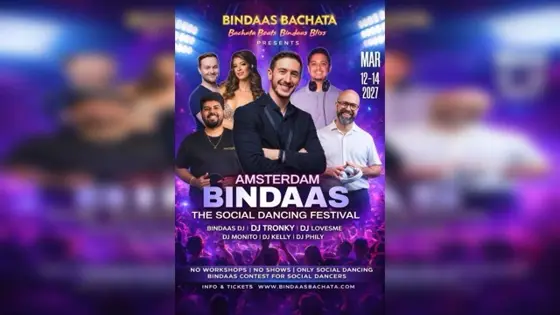 BINDAAS Bachata Amsterdam 2027 – Amsterdam