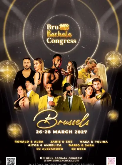Brux Bachata Congress 2027 – Brussels