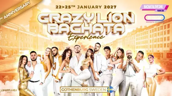 Crazy Lion Bachata Experience 2027 – Gothenburg