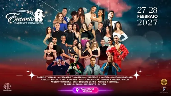Encanto Bachata Congress 2027 – San Giovanni Lupatoto