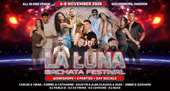 La Luna Bachata Festival 2026 – Gothenburg