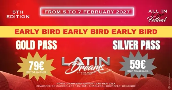 Latin Dreams Festival 2027 – Charleroi