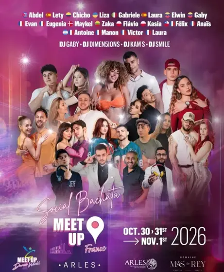 Social Bachata Meet Up France 2026 – Arles