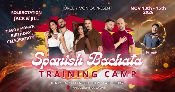 Spanish Bachata Training Camp Vol. 5 – Podbořany
