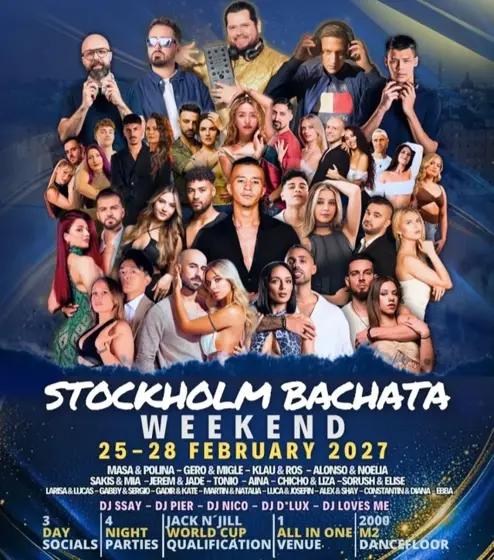 Stockholm Bachata Weekend 2027 – Stockholm