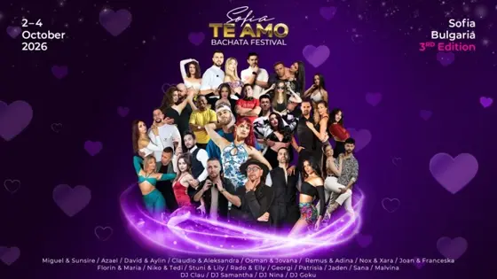 Te Amo Sofia Bachata Festival 2026 – Sofia