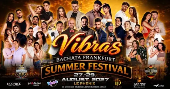 Vibras Bachata Festival Frankfurt 2027 – Bad Vilbel